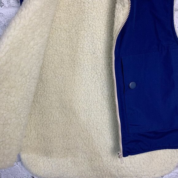 Vintage 80s 90s Sherpa Lined Vest - Picture 6 of 10